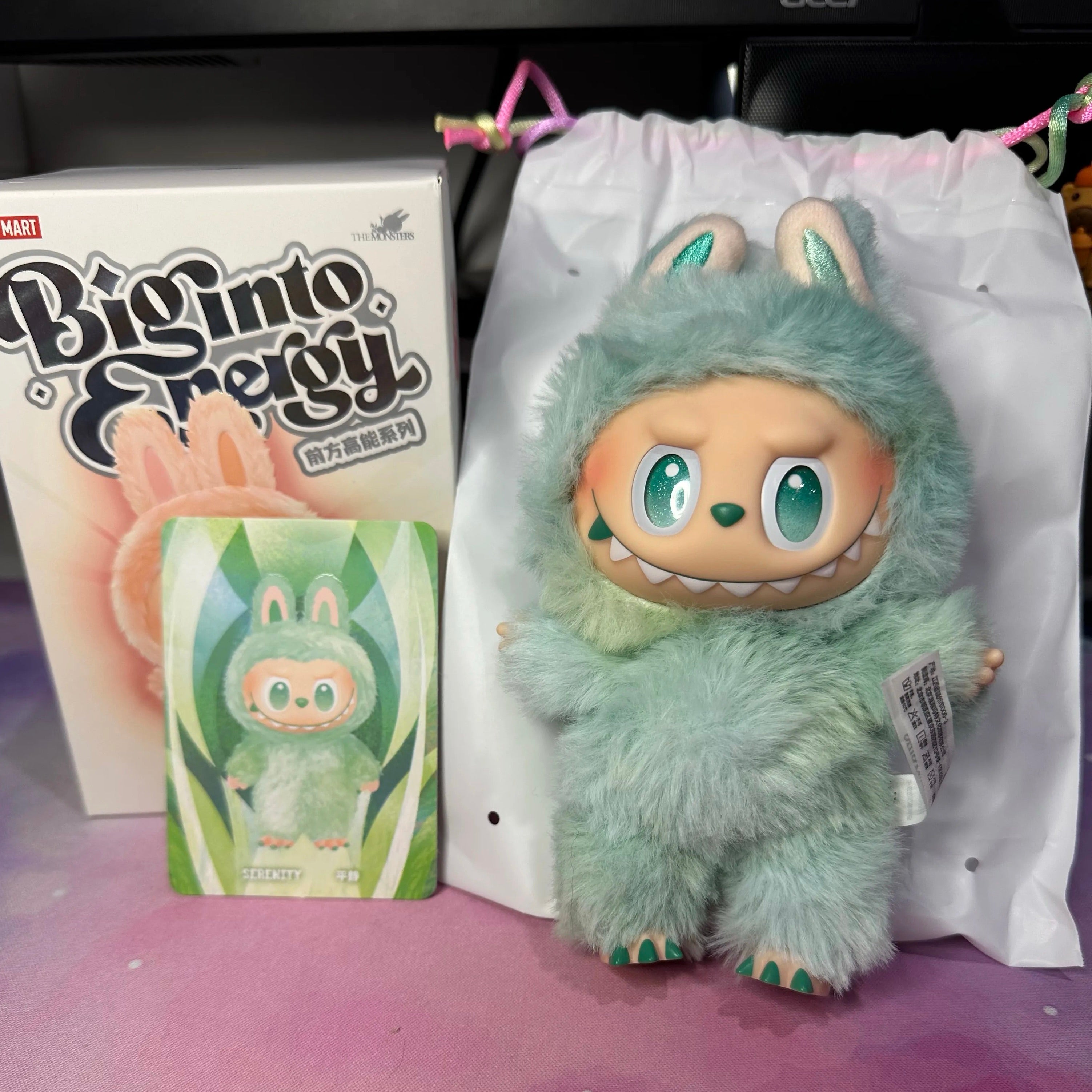 Pop Mart Original Labubu Energy Series Blindbox – Vinyl-Plüschanhänger