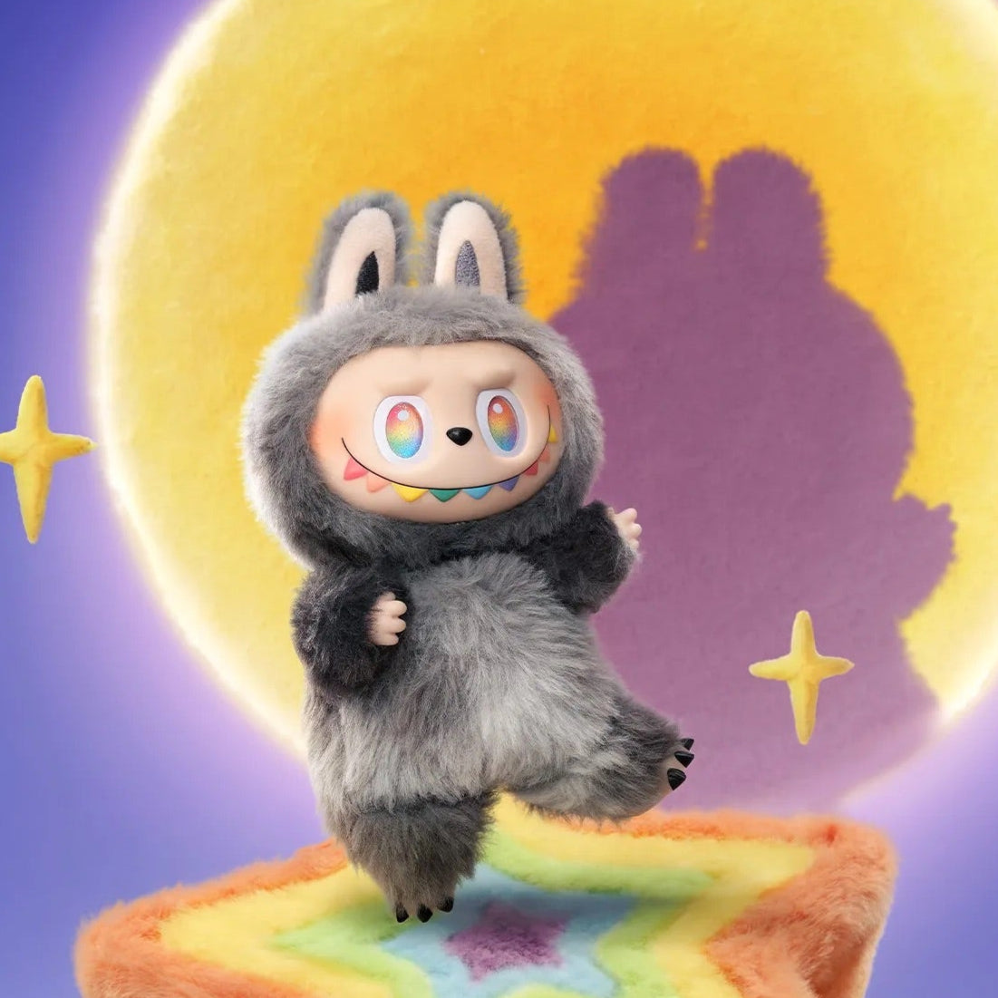 Pop Mart Labubu The Monsters Big into Energy Series ID (Secret Version) Vinyl Plush Pendant