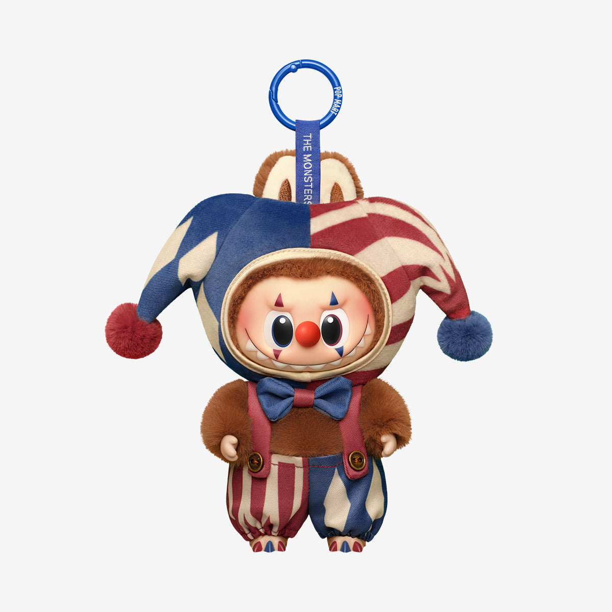 Pop Mart WHY SO SERIOUS Series Labubu Juggling Clown Vinyl Plush Pendant