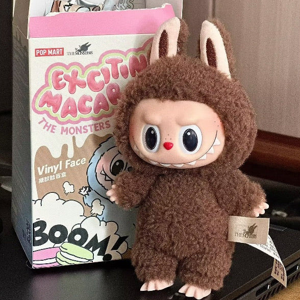 Pop Mart Labubu The Monsters Exciting Macaron Chestnut Cocoa (Secret Version)