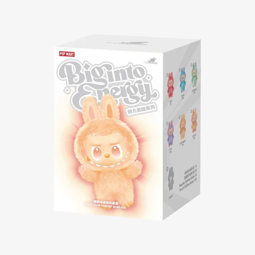 Pop Mart Original Labubu Energy Series Blind Box – Vinyl Plush Pendant