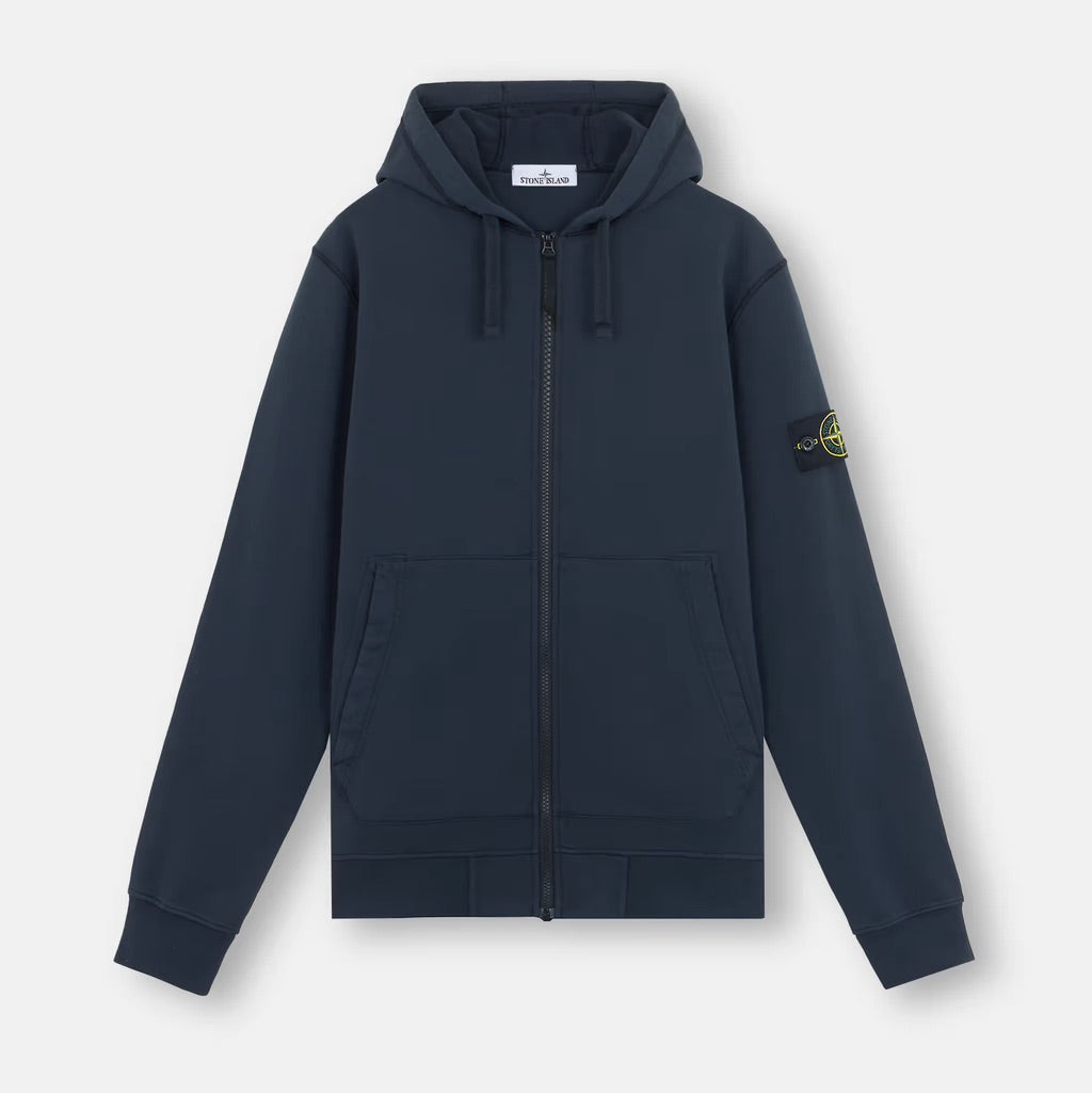 Stone Island Hooded Full Zip Sweatshirt 64251