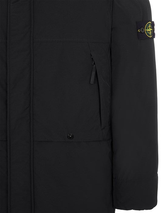 Stone Island 70826 MICRO TWILL DOWN BLACK