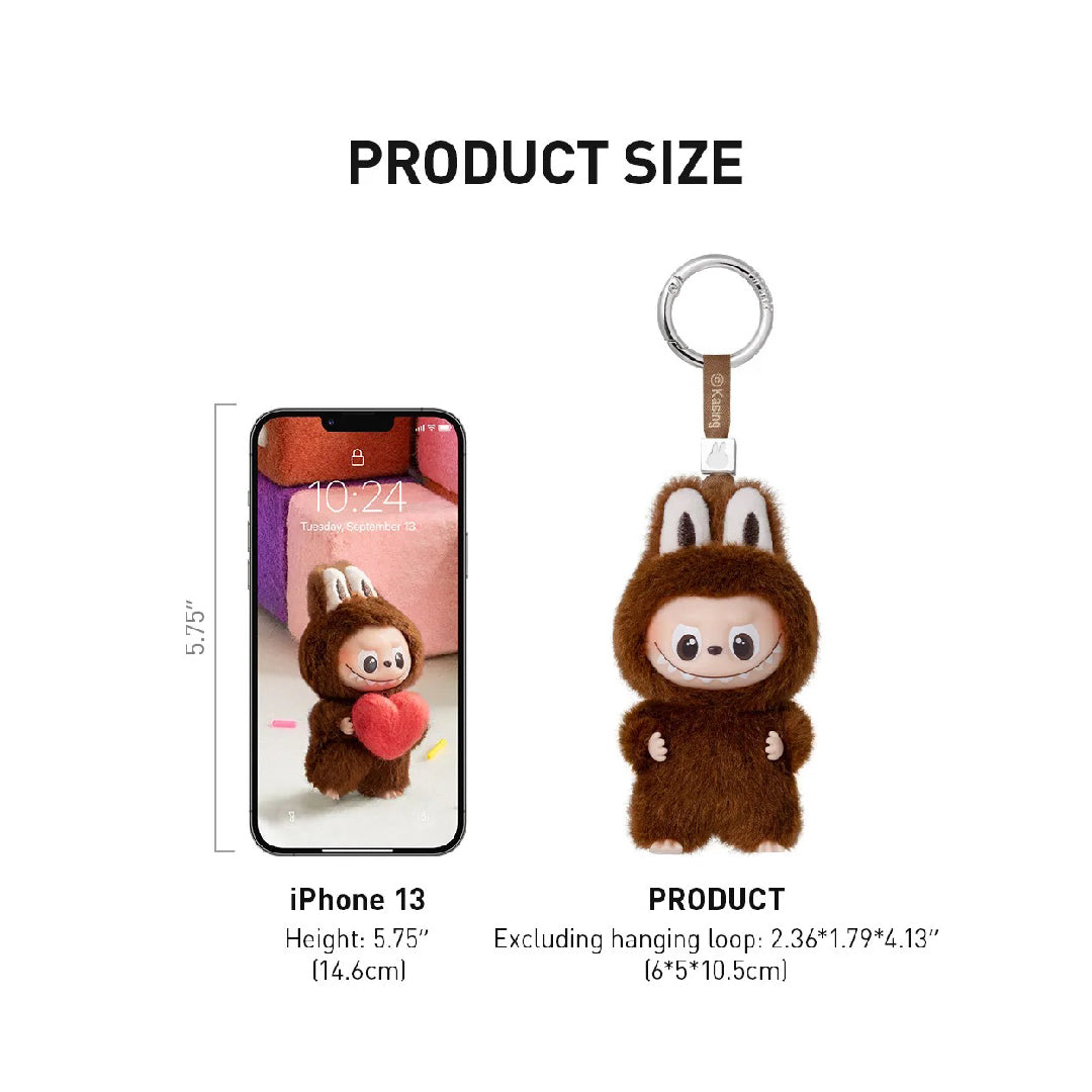 Pop Mart Labubu The Monsters Pin for Love Series "Heart" Secret Edition Vinyl Plush Pendant